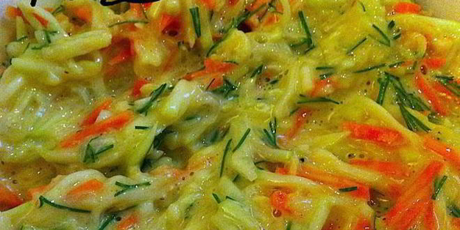 Рецепт оладьи из цукини