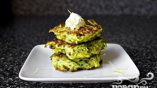 Рецепт Оладьи из цуккини с лимоном