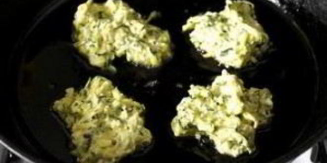 Рецепт оладьи из цуккини с лимоном