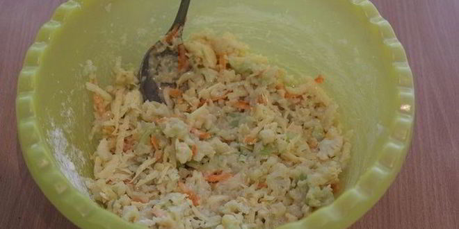 Рецепт оладьи из цветной капусты