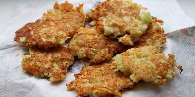 Рецепт оладьи из цветной капусты