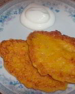 Оладьи из тыквы и моркови