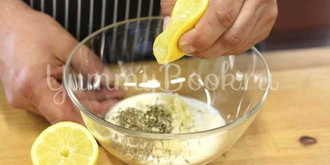 Рецепт оладьи из ячневой крупы с йогуртовым соусом