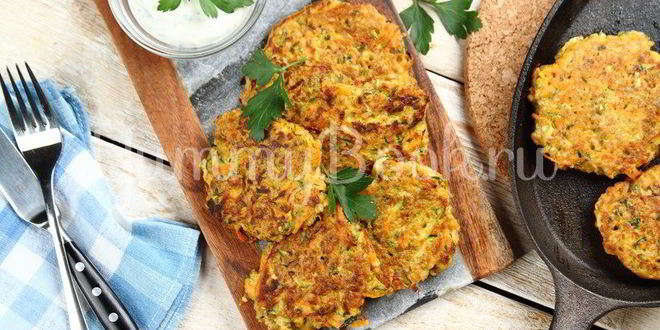 Рецепт оладьи из ячневой крупы с йогуртовым соусом