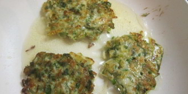 Рецепт оладьи капустные с овсяными хлопьями