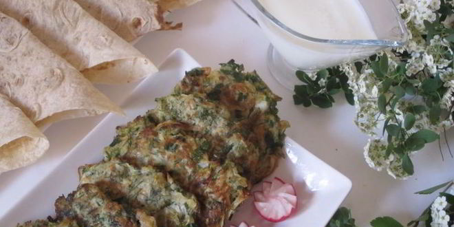 Рецепт оладьи капустные с овсяными хлопьями