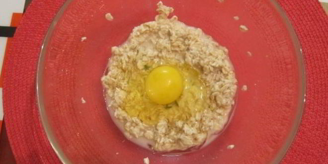 Рецепт оладьи капустные с овсяными хлопьями