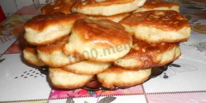 Рецепт оладьи на кефире без дрожжей пышные