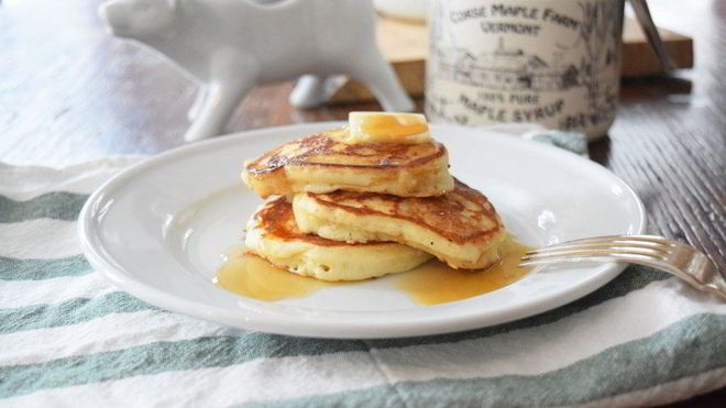 Рецепт Оладьи на кефире простые