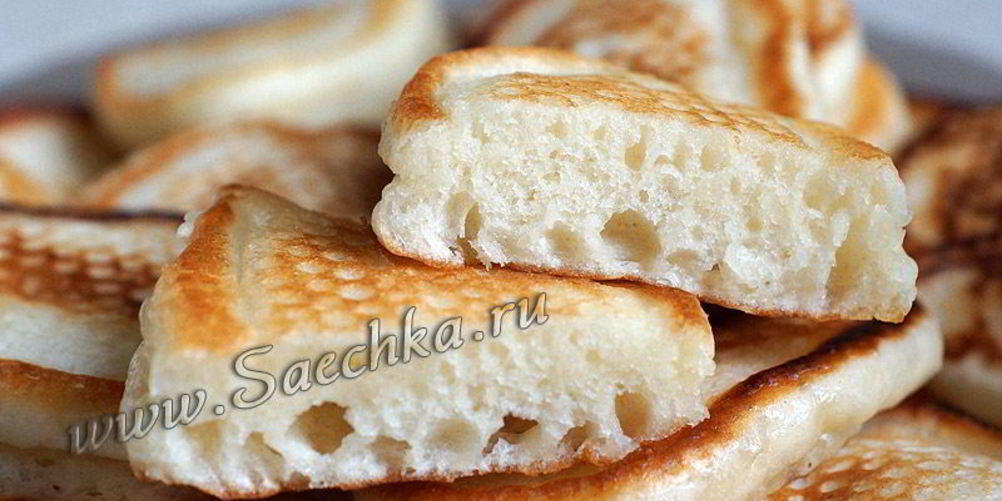 Рецепт оладьи на кефире простые