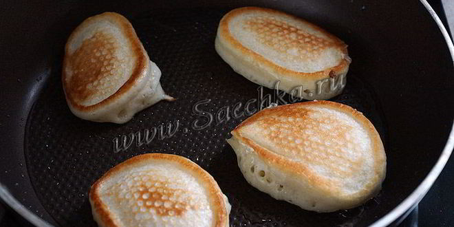 Рецепт оладьи на кефире пышные