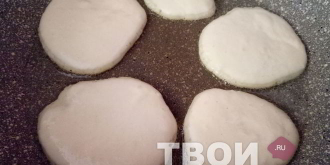 Рецепт оладьи на кефире