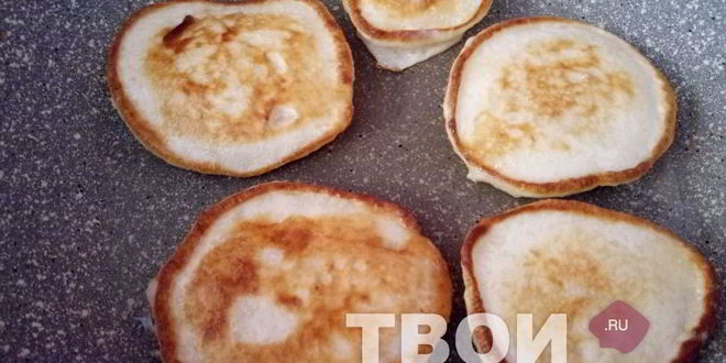 Рецепт оладьи на кефире