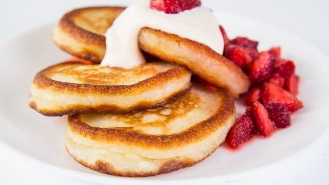 Рецепт Оладьи на кислом молоке