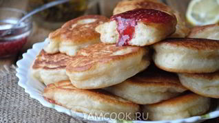 Рецепт Оладьи на молоке без яиц