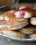 Оладьи на молоке без яиц