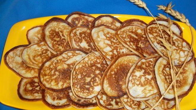 Рецепт Оладьи на молоке