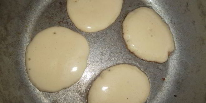 Рецепт оладьи на молоке