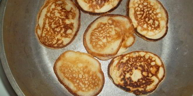 Рецепт оладьи на молоке