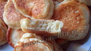 Рецепт Оладьи на ряженке