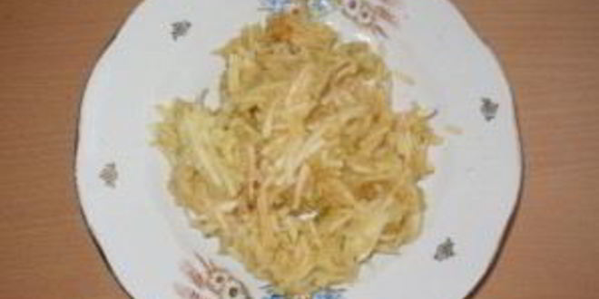 Рецепт оладьи на воде с яблоками