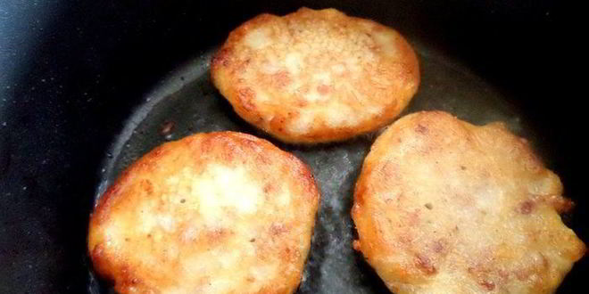 Рецепт оладьи с фаршем