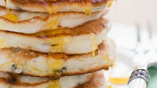 Рецепт Оладьи с кленовым сиропом