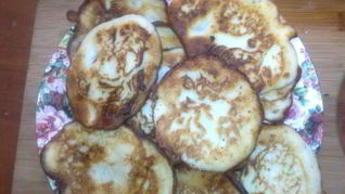 Рецепт Оладьи с сыром на кислом молоке