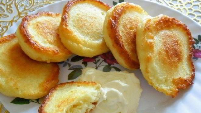 Рецепт Оладьи с творогом