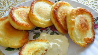 Рецепт Оладьи с творогом