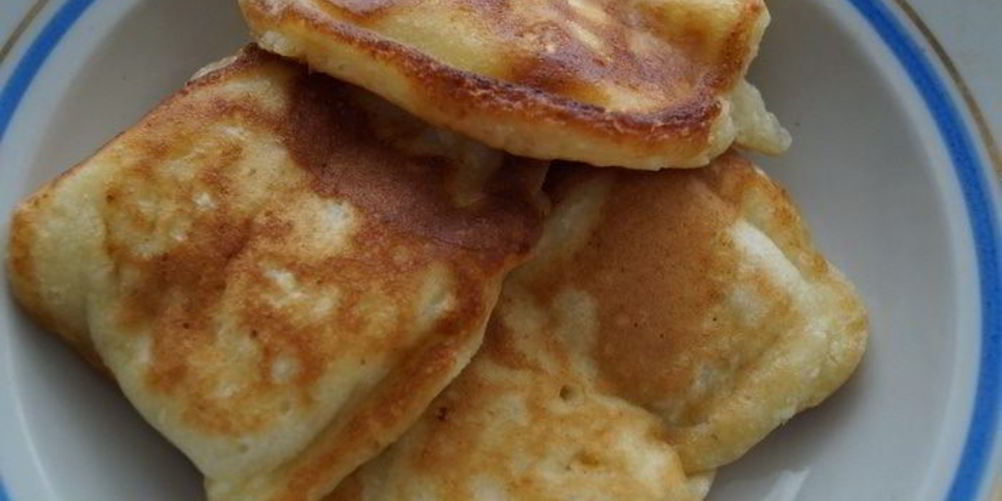 Рецепт манник с яблоками