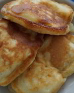 Оладьи с яблоками