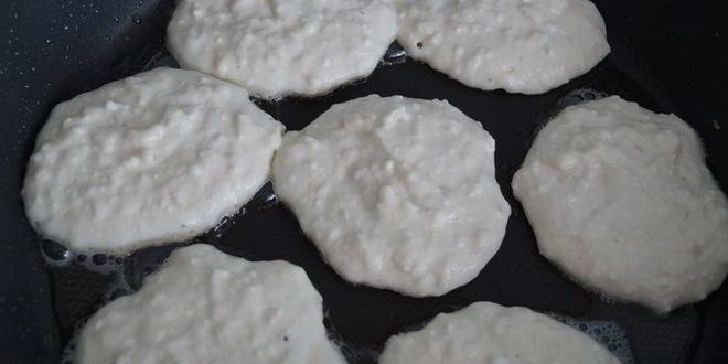 Рецепт оладьи с яблоками