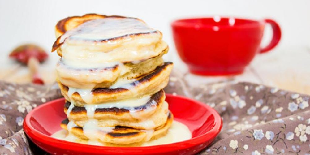 Как приготовить оладьи со сгущенкой