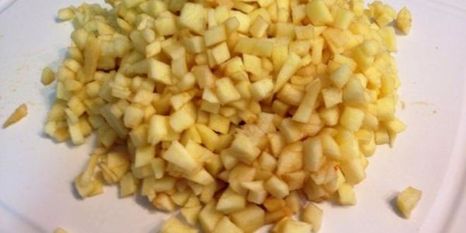 Рецепт оладьи яблочно-кабачковые с творогом