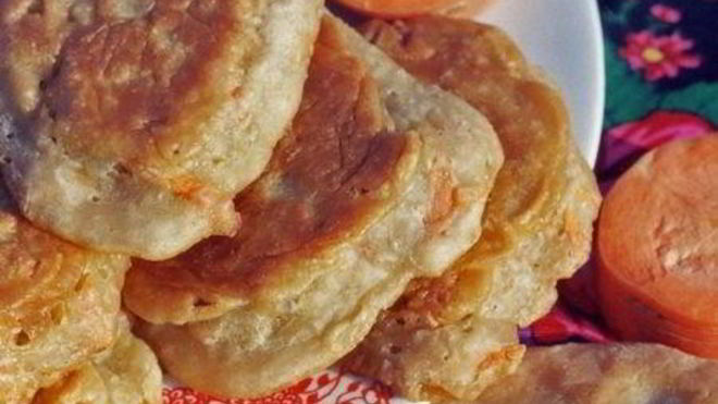 Рецепт Овсяные оладьи на кефире