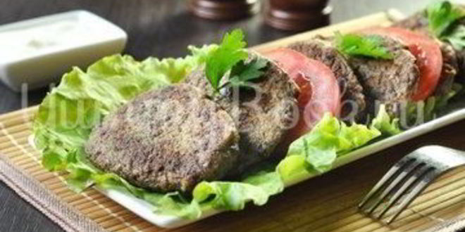 Рецепт печеночно-овощные оладьи