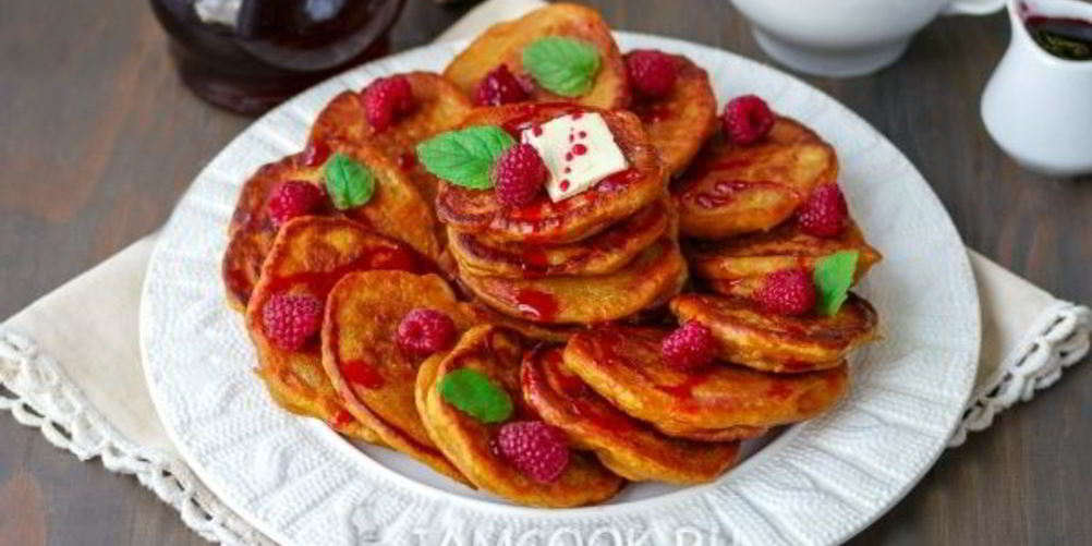 Рецепт оладьи из тыквы и моркови