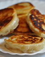 Постные оладьи на дрожжах