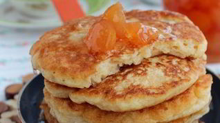 Рецепт Пшенные оладьи на завтрак