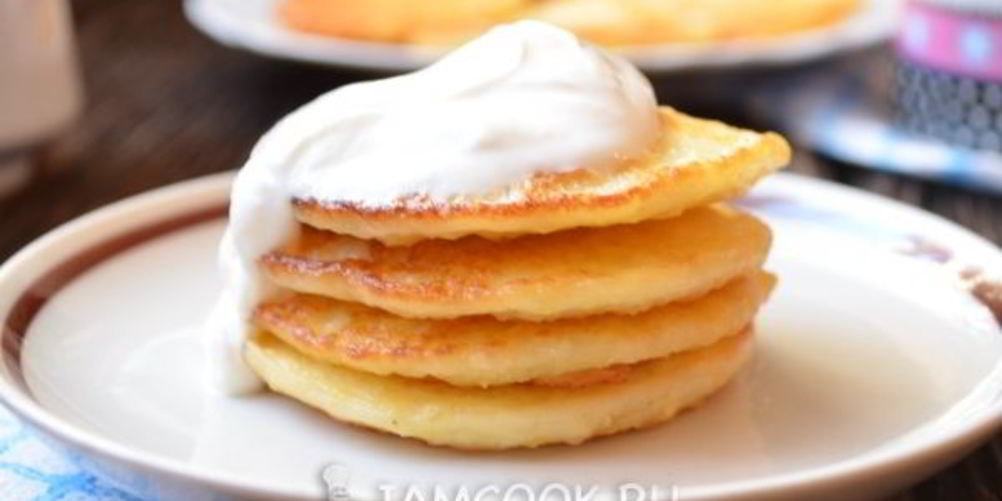 Рецепт пшенные оладьи на завтрак