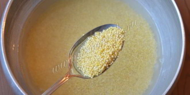 Рецепт пшенные оладьи с творогом