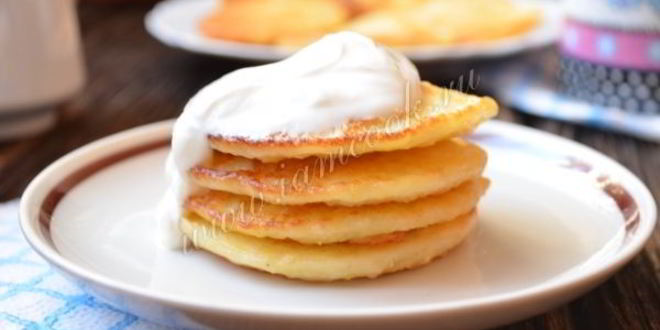 Рецепт пшенные оладьи с творогом