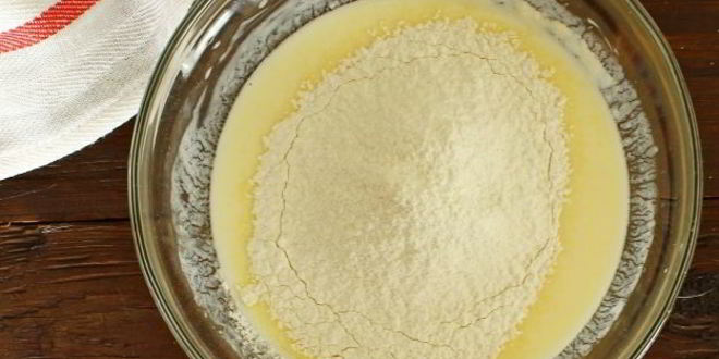 Рецепт пышные оладьи на кефире и соде