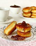 Пышные оладьи на кефире с изюмом