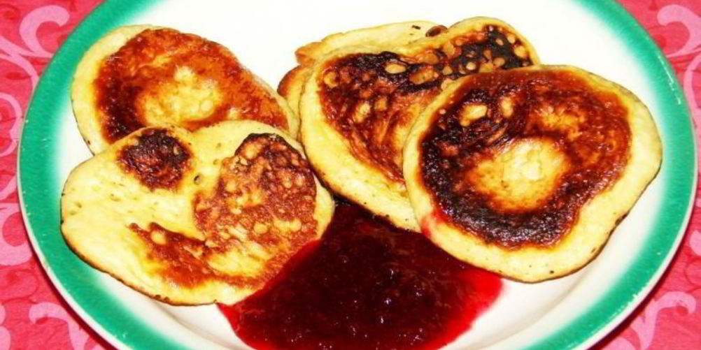 Рецепт оладьи на кислом молоке