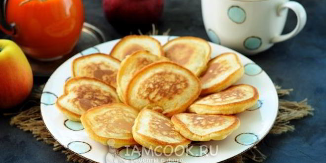 Рецепт пышные оладьи на соде без дрожжей