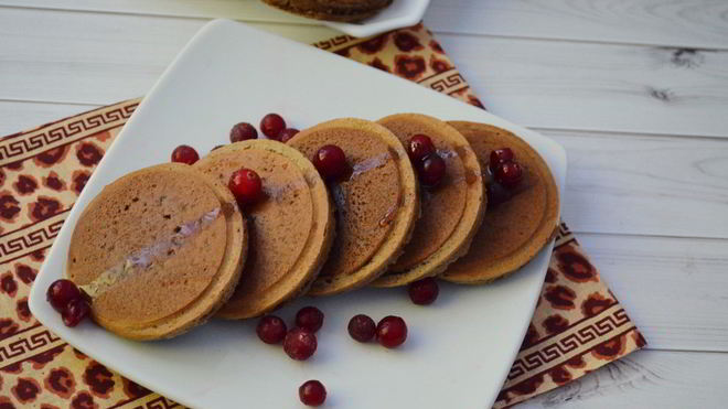 Рецепт Шоколадные оладьи