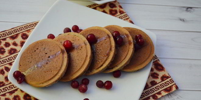 Рецепт шоколадные оладьи