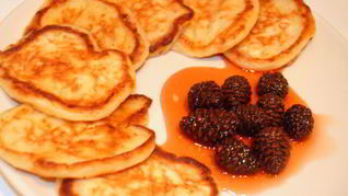 Рецепт Сырные оладьи